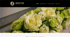 Desktop Screenshot of dezutter.eu