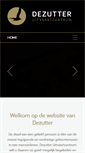 Mobile Screenshot of dezutter.eu